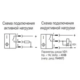 Индуктивный датчик ТЕКО ISB WC45S8-31P-1,5-ZS4-50