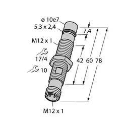 Индуктивный датчик TURCK BID1.5-G120-AP6-H1141