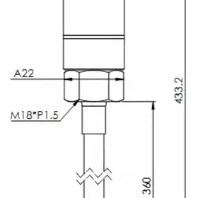 Датчик температуры EMA Electronics TC0109