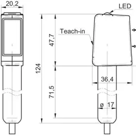 Оптический датчик Baumer O500H.SP.T-GW1J.PVCV/B005
