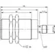 Индуктивный датчик Balluff BES M30MH2-GNX10B-S04G-EXC