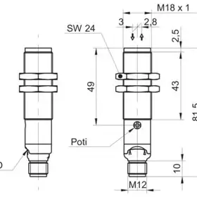 Оптический датчик Baumer OR18.ZL-PV1P.7BO/B013
