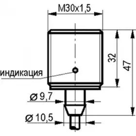 Индуктивный датчик ТЕКО ISB BF7A-31P-10G-L