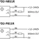 Усилитель для оптоволоконных датчиков LANBAO FD2-NB11R