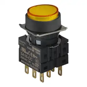 Кнопочный выключатель Autonics S16PR-E1Y3C