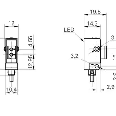 Усилитель для оптоволоконных датчиков Baumer FVDK 10P5101