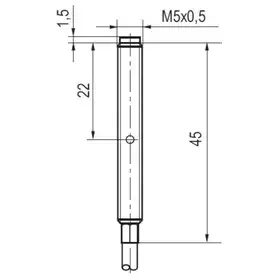 Индуктивный датчик ТЕКО ISN E0B-31P-1,2-LZ