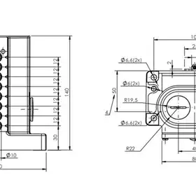 Блочный выключатель Balluff BNS 813-D08-R12-100-12-08-FD