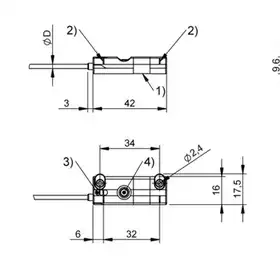 Датчик линейных перемещений Balluff BMP 01-EL1PP21A-0032-00-P02