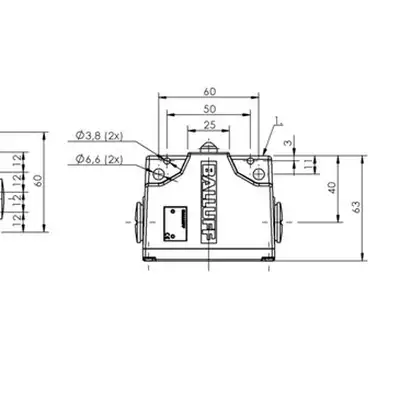 Блочный выключатель Balluff BNS 819-B04-K12-61-12-10