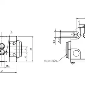Блочный выключатель Balluff BNS 813-B02-R08-40-30-01
