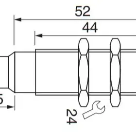 Индуктивный датчик EGE-Elektronik IGMF 05 GSP