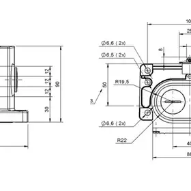 Блочный выключатель Balluff BNS 829-D04-R12-100-10