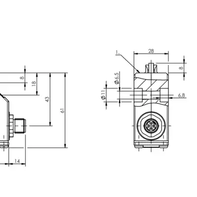 Одиночный выключатель Balluff BNS 819-FR-60-101-S4R