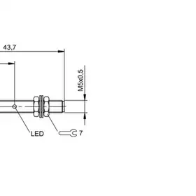 Индуктивный датчик Balluff BES M05ED-PSC50F-S26G