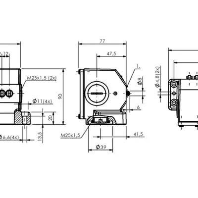 Блочный выключатель Balluff BNS 819-B13-R12-72-10