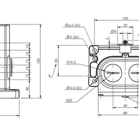 Блочный выключатель Balluff BNS 829-D06-L12-100-10-FD