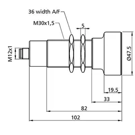 Ультразвуковой датчик Microsonic mic-340/D/M