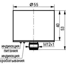 Индуктивный датчик ТЕКО ISB DC10A-32N-25-LZS4