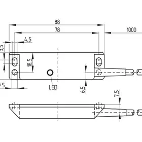 Магнитный датчик безопасности Schmersal BNS33-11ZG
