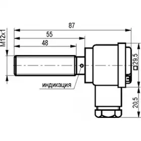 Индуктивный датчик ТЕКО ISB AT26A-21-2-LP