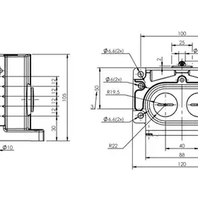 Блочный выключатель Balluff BNS 813-D05-L12-100-22-05