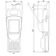 RFID портативный прибор чтения-записи Balluff BIS M-873-1-008-X-005
