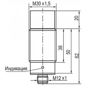 Индуктивный датчик ТЕКО ISN EC8BFL5-31P-15-LZS4