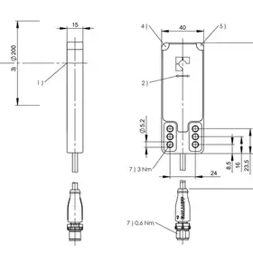 RFID головка чтения/записи Balluff BIS VM-355-401-S4