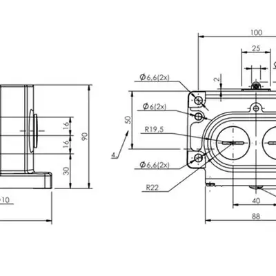 Блочный выключатель Balluff BNS 819-D03-R16-100-10-FD