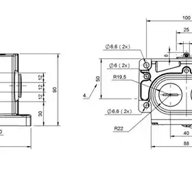 Блочный выключатель Balluff BNS 813-D04-R12-100-20-01-FE