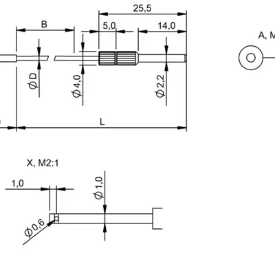 Оптоволоконный кабель Balluff BFO D13-LA-QB-EAK-05-02