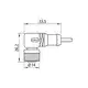 Соединительный кабель Microsonic KST5A-10/M12