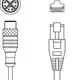 Соединительный кабель Leuze Electronic KSS ET-M12-8A-RJ45-A-P7-050