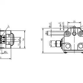 Блочный выключатель Balluff BNS 819-B02-E08-40-12-S80L