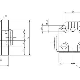 Блочный выключатель Balluff BNS 816-B04-TNB-08-650-11