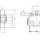 Блочный выключатель Balluff BNS 816-B04-TNB-08-650-11