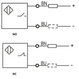 Индуктивный датчик LANBAO LR18XBN08ELC