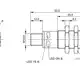 Ультразвуковой датчик расстояния Balluff BUS M18M1-XB-12/100-S92G