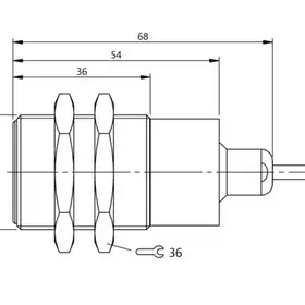 Индуктивный датчик Balluff BES M30MH2-GNX10B-BT02-EXA