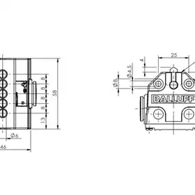 Блочный выключатель Balluff BNS 819-B05-D08-40-11