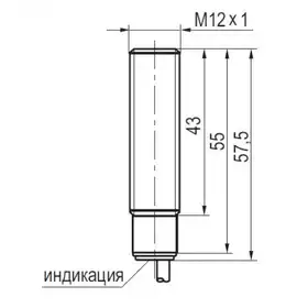 Индуктивный датчик ТЕКО ISB A2A-31P-2-LZ