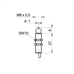 Прецизионный механический переключатель Baumer MY-COM M75N80