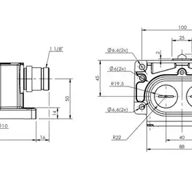 Блочный выключатель Balluff BNS 813-D02-D12-100-22-02-FC-S90R