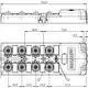 Распределительная коробка Balluff BPI 8M4A4N-2K-B0-KPXB0-100