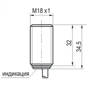 Индуктивный датчик ТЕКО ISB B4B-31P-8-LZ