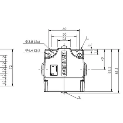 Блочный выключатель Balluff BNS 819-B05-D12-61-12-10-FD