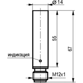 Индуктивный датчик ТЕКО ISB CC3A-43P-3,5-LZS4
