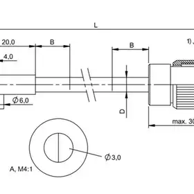 Оптоволоконный кабель Balluff BFO 18A-XAE-UZG-30-2,5
