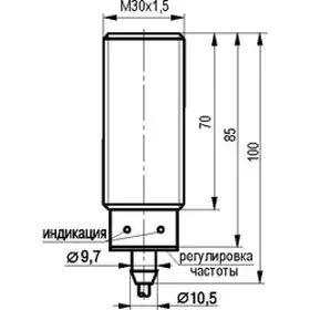 Датчик скорости вращения ТЕКО IV11B AF81A5-02G-10-L